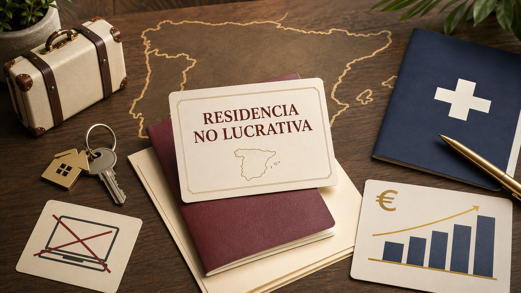 Traslladar-se a Espanya amb Residència temporal no lucrativa